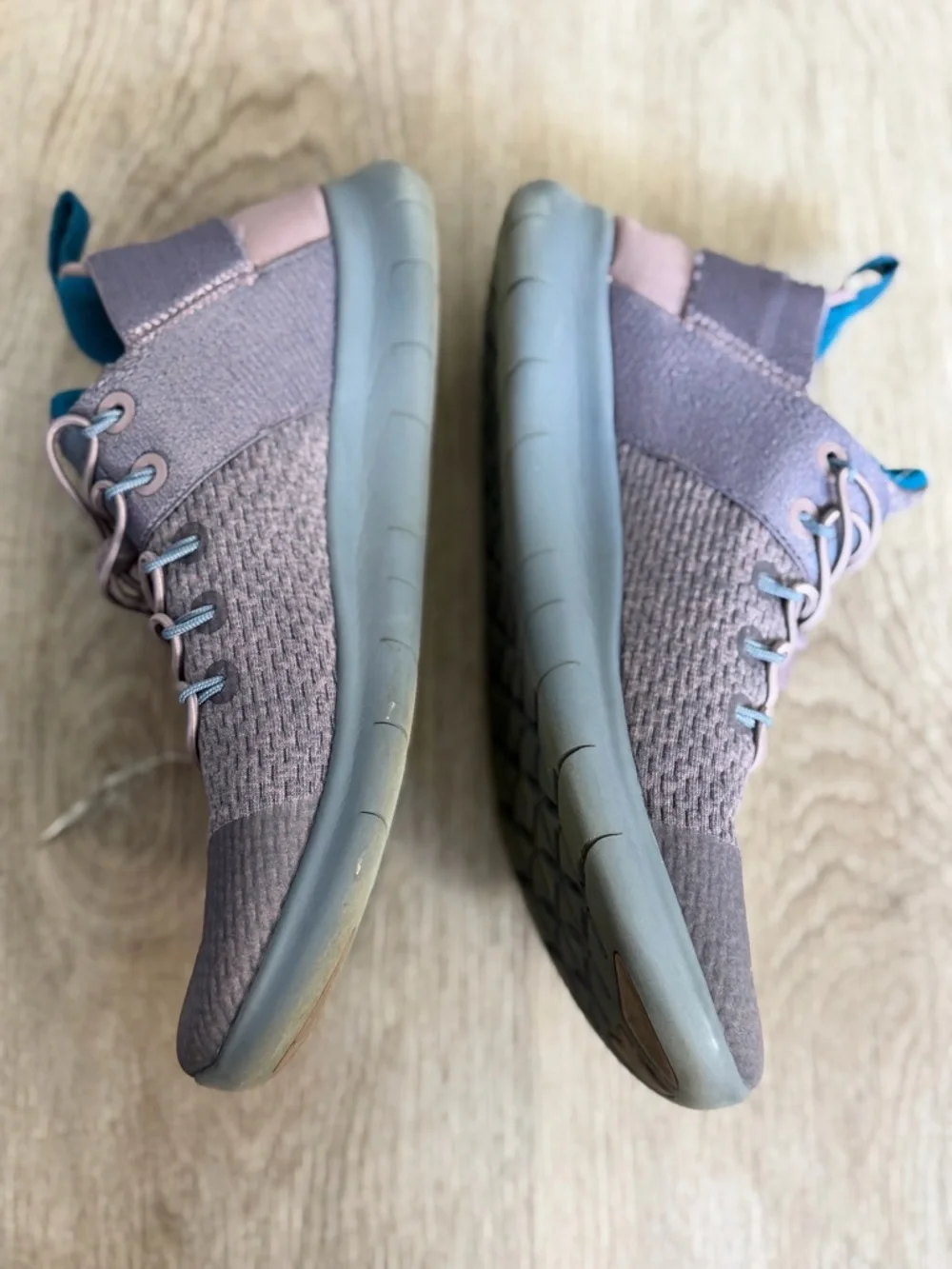 Nike Free RN Commuter | Women's 9 Plum/Thunder Blue - Picture 4 of 6